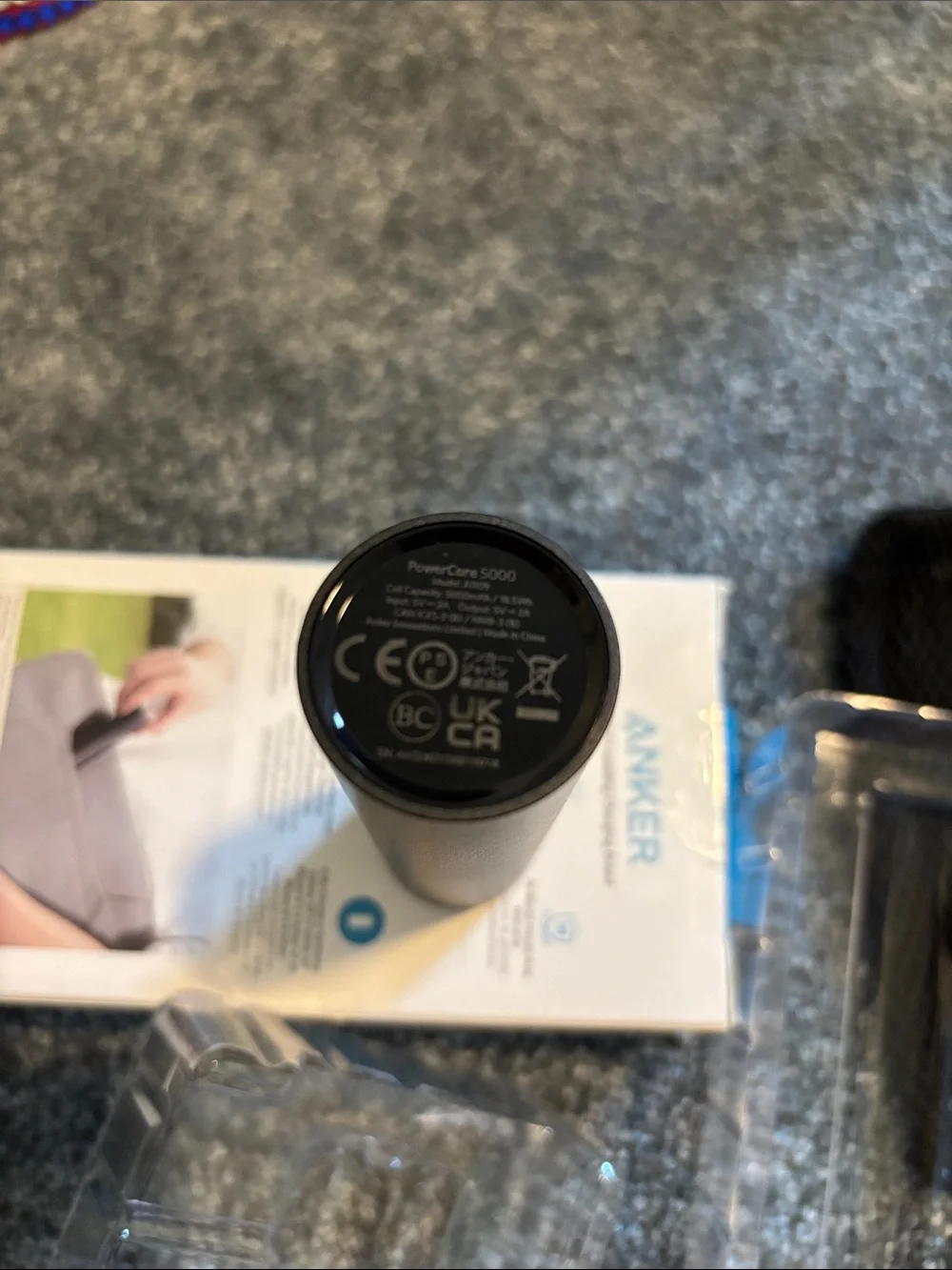 Anker PowerCore 5000 Portable Charger - Black